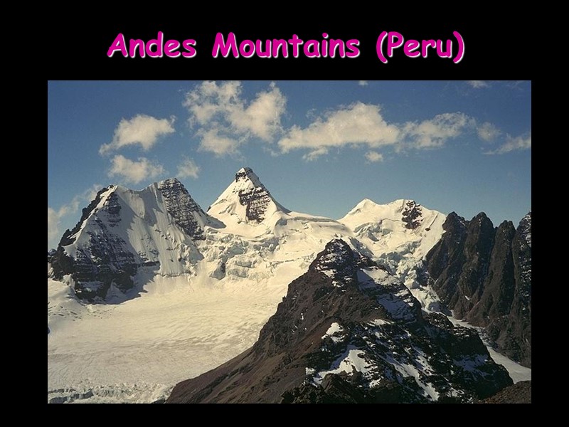Andes Mountains (Peru)